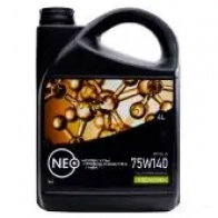 Трансмиссионное масло в мкпп, редуктор NSS0000038 NEO OIL SAE 75W-140 API GL-5, 4 л NEO OIL 1439754148 MXD H3 NSS0000038