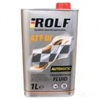 Трансмиссионное масло в акпп минеральное 322244 ROLF ATF Dexron 3, 1 л ROLF 6IC 2O 1439755263 322244