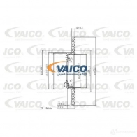 Тормозной диск VAICO 1437974547 V22-40015 W TCFZEP - Изображение 2