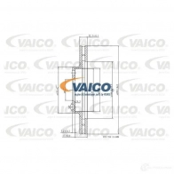 Тормозной диск VAICO 1217441787 PNW 2Y 4046001858413 v4680024 - Изображение 2