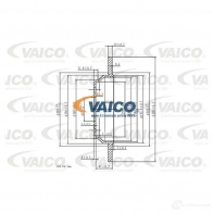 Тормозной диск VAICO DUM IF 1438357100 V30-40062 - Изображение 2