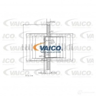 Тормозной диск VAICO 1437976806 V20-40042 0E HS0AL - Изображение 2