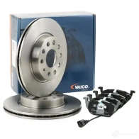 Комплект тормозных колодок и дисков VAICO 1K0 615 301 AC 1J0 698 151 D 1556629 V10-90003 - Изображение 2