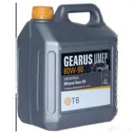 Трансмиссионное масло в мкпп, редуктор минеральное TB2953 TB-OIL LUBRICANTS SAE 80W-90 API GL-4, 4 л TB-OIL LUBRICANTS A UYYK16 1439755921 TB2953