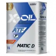 Трансмиссионное масло в акпп синтетическое AJ02MD01T X-OIL, 1 л X-OIL 1439756558 AJ02MD01T WIG 9K