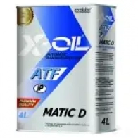 Трансмиссионное масло в акпп синтетическое AJ02MD04T X-OIL, 4 л X-OIL 1439756565 S1 OO4I AJ02MD04T