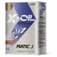 Трансмиссионное масло в акпп синтетическое AJ02MJ04T X-OIL, 4 л X-OIL 705A FRB 1439756566 AJ02MJ04T