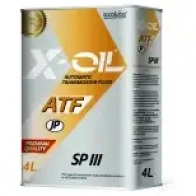 Трансмиссионное масло в акпп синтетическое AJ02S304T X-OIL, 4 л X-OIL 1439756567 R9 7GEU AJ02S304T