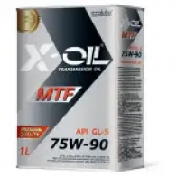 Трансмиссионное масло в мкпп, редуктор синтетическое T5759004T X-OIL SAE 75W-90, 4 л X-OIL T5759004T 1439756583 RE1I N