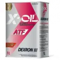 Трансмиссионное масло в акпп синтетическое A7003001T X-OIL ATF Dexron 3, 1 л X-OIL 1439756589 AHQY4 DS A7003001T