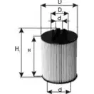 Масляный фильтр PZL SEDZISZOW Citroen Xsara 1 (N2) Универсал 1.9 D 68 л.с. 1997 – 2000 N HYEANX WO1552X WOB4K2O