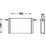 Радиатор печки, теплообменник ORDONEZ ON J518 APNHQ 2061936 1274693583