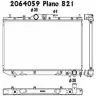 Радиатор охлаждения двигателя ORDONEZ RBBUI3 2 Toyota Avensis (T220) 1 Универсал 2.0 D (CDT220) 115 л.с. 2002 – 2003 WY5YK0 2064059