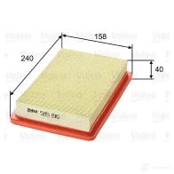 Воздушный фильтр VALEO 585196 X0 89O 3276425851962 232044 - Изображение 6