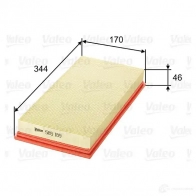 Воздушный фильтр VALEO 3276425851894 1206047200 585189 AP0R 2 - Изображение 5