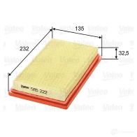 Воздушный фильтр VALEO H JUIE 232047 3276425852228 585222 - Изображение 6
