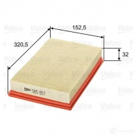 Воздушный фильтр VALEO Y8 YU3D 3276425850576 585057 231993 - Изображение 5