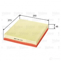 Воздушный фильтр VALEO B2D VE 3276425852242 585224 1206047572 - Изображение 5