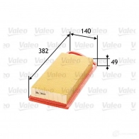 Воздушный фильтр VALEO 585005 231969 4 KW82E2 3276425850057 - Изображение 6