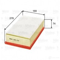 Воздушный фильтр VALEO 585231 PCF UDN4 232048 3276425852310 - Изображение 4