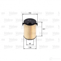 Воздушный фильтр VALEO 232077 585652 COC EH 3276425856523 - Изображение 6