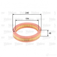 Воздушный фильтр VALEO 585691 R T46Q 3276425856912 1206051162