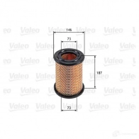 Воздушный фильтр VALEO T36P F 1206051584 585731 3276425857315 - Изображение 1