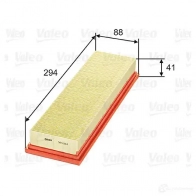 Воздушный фильтр VALEO 3276425851047 908P 7 585104 Renault Twingo (C06) 1 Хэтчбек 1.2 (C063. C064) 55 л.с. 1993 – 1996