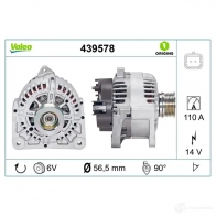 Генератор VALEO TG 11C027 TG11C063 227335 439578 - Изображение 4