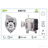 Генератор VALEO 226211 436712 2 541947 A11VI87 - Изображение 4