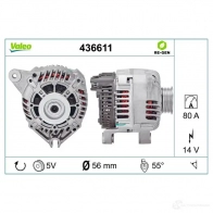 Генератор VALEO 436611 A13VI84 226139 254172 6 - Изображение 4