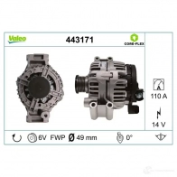 Генератор VALEO 443171 F3EG1 JA 3276424431714 1424242262 - Изображение 4