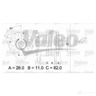 Генератор VALEO 226195 436687 8515 K4 3276424366870 - Изображение 6
