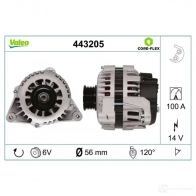 Генератор VALEO 3276424432056 K7A ME 443205 1424242284 - Изображение 4