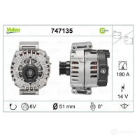 Генератор VALEO 1437854554 747135 3E MU0 - Изображение 4