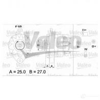 Генератор VALEO A13N275 436716 127106237 254 1713
