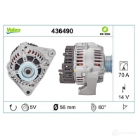 Генератор VALEO 226052 2541720 436490 254 1684 - Изображение 4
