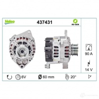 Генератор VALEO SG9B054 254270 8 226479 437431 - Изображение 4