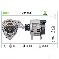 Генератор VALEO SG8 437397 25422 58 226445 - Изображение 4