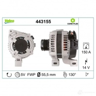 Генератор VALEO 3276424431554 443155 1424242251 U 4IJX - Изображение 4