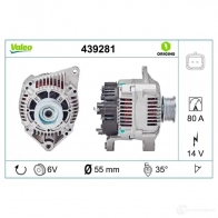 Генератор VALEO 227147 A1 3VI252 439281 PM6E7 - Изображение 4