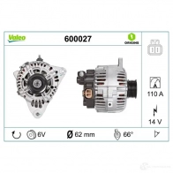 Генератор VALEO 600027 LIRFC F 3276426000277 233409 - Изображение 5