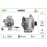 Генератор VALEO 440063 1193422524 TG7 S012 QRK2L64 - Изображение 4