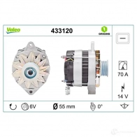 Генератор VALEO 433120 A13N172+ A1 3N172 225503 - Изображение 4