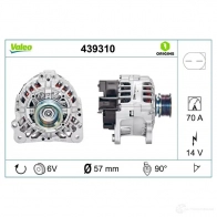 Генератор VALEO 439310 P6LP2 227170 SG8B01 1 - Изображение 5
