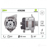 Генератор VALEO 227152 CEDD99 439286 A13VI26 5 - Изображение 4