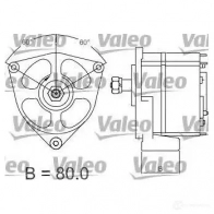 Генератор VALEO 226000 NEQKYJ A 24 436429 - Изображение 2