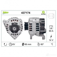 Генератор VALEO 226314 254 2227 437174 SG9B011 - Изображение 4