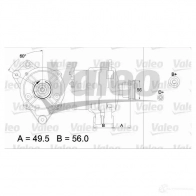 Генератор VALEO 437438 Audi A6 (C4) 1 Универсал 2.0 100 л.с. 1994 – 1997 XL5 G94 3276424374387