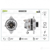 Генератор VALEO 600030 233412 3276426000307 PJ3OT1 X - Изображение 5